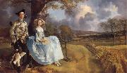 Thomas Gainsborough Mr and Mrs. Andrews oil painting artist